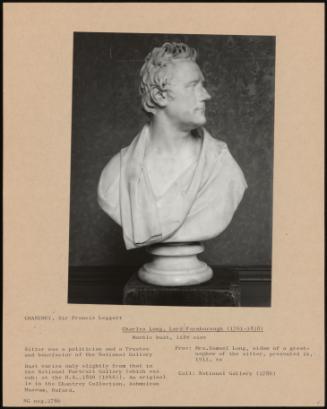 Charles Long, Lord Farnborough (1761-1838)