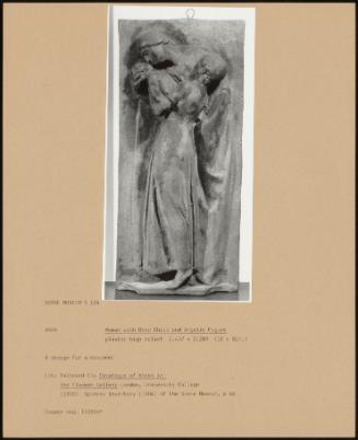 Woman with Dead Child and Angelic Figure