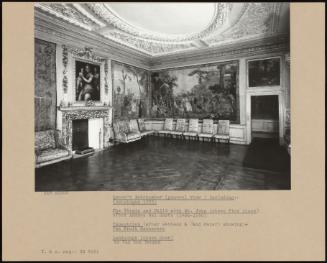 Queen's Bedchamber, general View including: the Virgin and Child with St. John (Above Fire Place); Tapestries; the Fruit Gatherers; Landscape (Above Door)