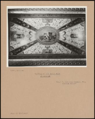 Ceiling of the Music Room at Rousham