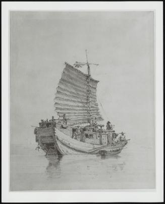 Chinese Boat and Sail