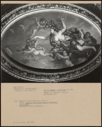 An Allegory–Ceiling in the Style of Antonio Verrio (ca. 1639–1707)