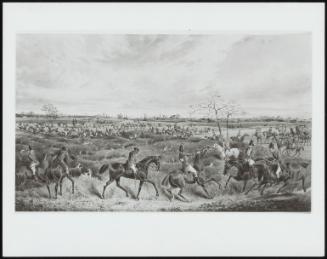 The Quorn Hunt; Drawing Cover