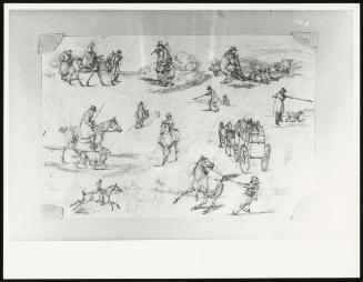 Landscape Scenery: a Shephard and His Flock and Various Sketches