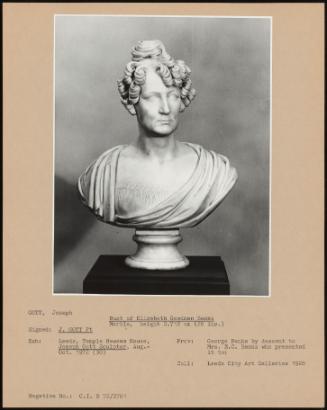 Bust of Elizabeth Goodman Banks