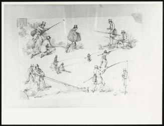 Landscape Scenery: Various Sketches of Fisherman