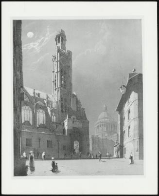 St Etienne du Mont and the Panthéon, Paris
