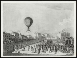 The 1st Balloon Ascent In England, Sept 1784; Etching After T Brewer By F Jukes (1745- 1812 )