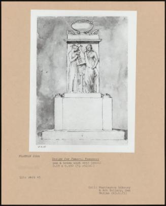 Design for Funeral Monument