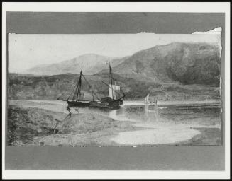 Boats on the Mawddach Estuary, North Wales.