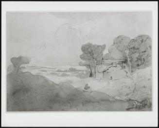 Landscape with a Path Leading to a House