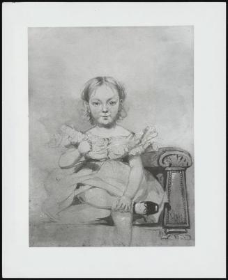 Child Seated in a Chair