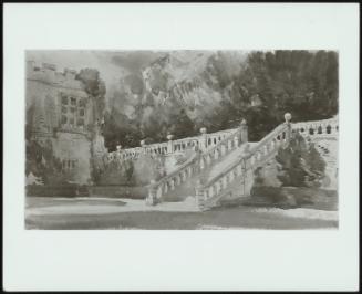 Garden Stairs, Haddon Hall, 1849