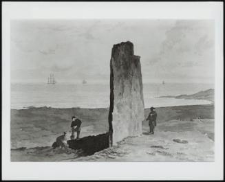 Druidical Stone at Strather, Near Barvas, Isle of Lewis