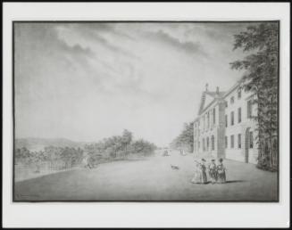 East View of West Wycombe House, Buckingham Hamshire