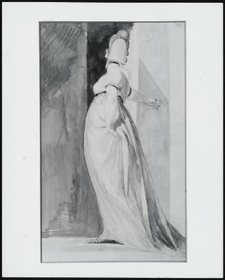 Standing Woman, Seen From Back