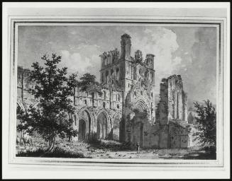 A View of the Ruined Abbey at Llanthony