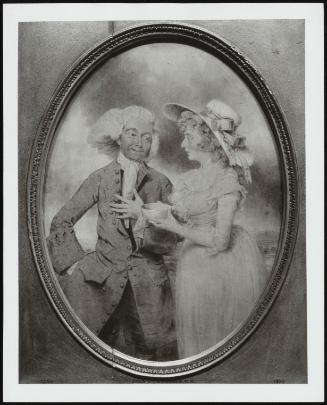 Mr. John and Mrs. Wells as Lingo and Cowslip in "The Agreeable Surprise"