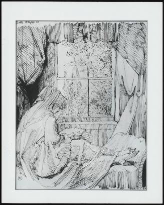 Woman Reading, Seated before a Window