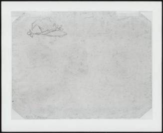 Studies Of Several Riding Hats, Verso: Study Of A Riding Hat - One Of 24 Originally Bound