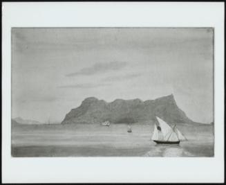 The Rock of Gibraltar From Algeciras (Sic), Spain, Nov. 2, 1843–Jan. 1844