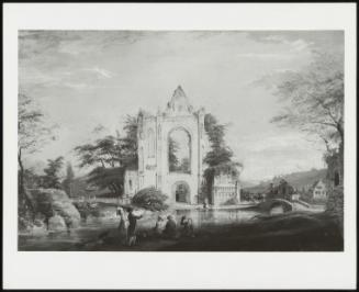 Landscape With Ruined Norman Church
