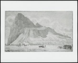 The Rock of Gibraltar From the North Point, Guardroom, Dec. 1843-1844