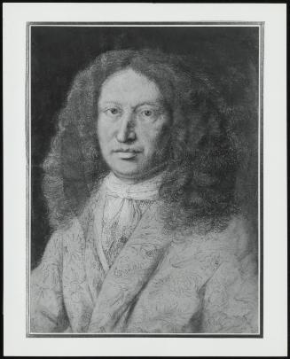 Portrait of a Man in a Full-Bottomed Wig and Yellow Brocade Coat