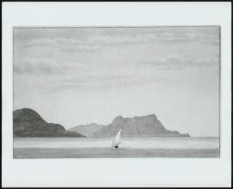 Cabrita Point, Rock of Gibraltar, and (The Queen of Spain's Chair. ), Oct. 27, 1843