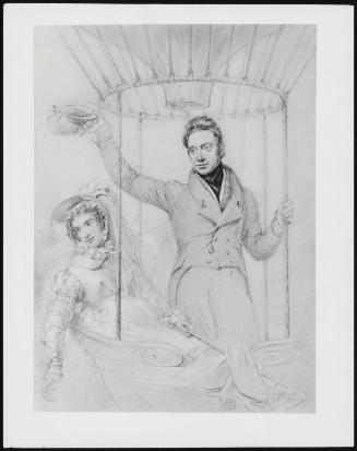 Portrait, 1823, London, George Graham and His Wife, Margareth, Making a Balloon Ascent