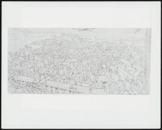 The East Side of Southwark Towards Greenwich (Verso: a Map Drawn in Pencil)