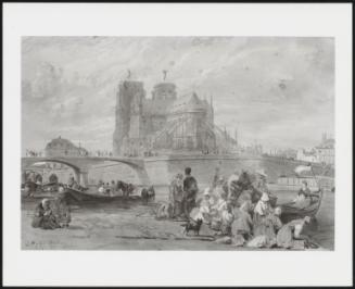 Notre Dame, Paris. 1842.