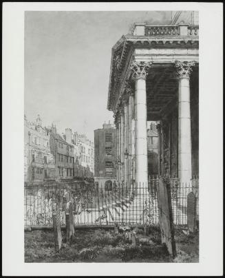 The Portico of St. Martin's in the Fields