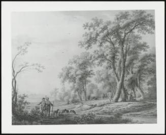 Landscape with Sportsman and Guns