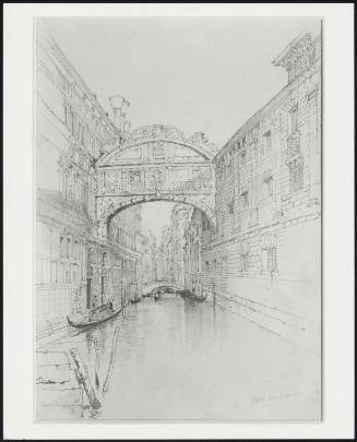 The Bridge of Sighs Venice