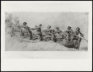 Ship: Boat with Officers and Seamen