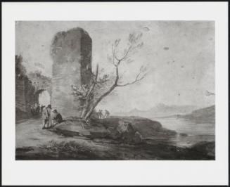 Figures by a Ruined Arch