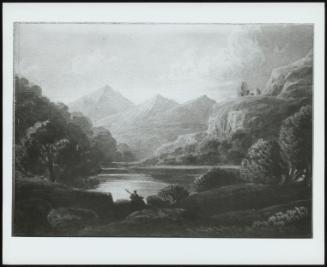 Welsh Landscape With A Figure In The Foreground, 1798-99