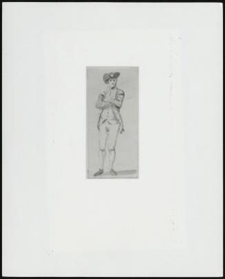 Standing Figure Of A Young Man