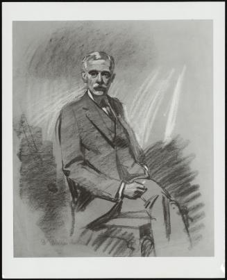 Portrait Study of Mr. Andrew W. Mellon (Seated)