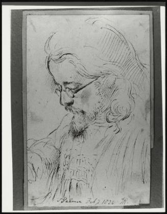 Portrait of Samuel Palmer, Head and Shoulders.
