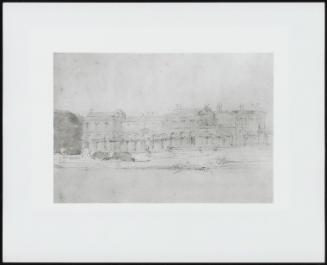 A) A Palace On A River; Verso: Pencil Sketch Of Same ; B)Farm Cart At Dol; 1843, Verso: Pencil Sketch Of A View Of Dol, 1843 ; C) Inverness, 1859