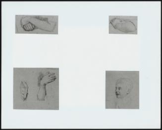 Four Studies Ofr The Blind Fiddler In The Tate Gallery