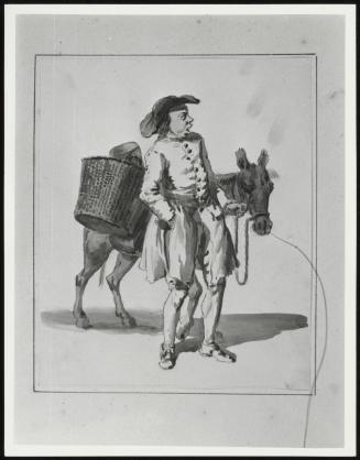 London Cries: Man With Donkey Selling Pannien