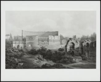 The Colosseum, Rome, 1802 - (One Of A Pair )