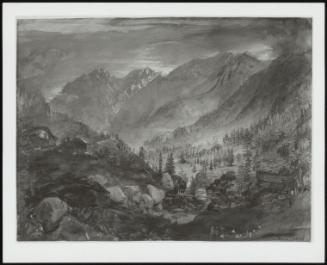 Mountain Landscape, Macugnaga, 1845