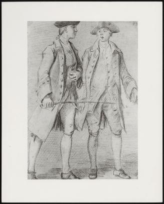 Two Men, Perhaps A Coachman And Footman