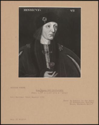 King Henry VII (1457–1509)