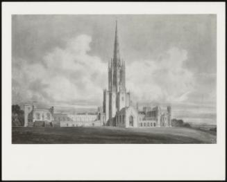Fonthill Abbey, Wiltshire, From The Northwest