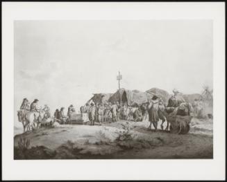 Donnybrook Fair, 1788; Verso: Sketches of Boats